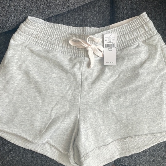 AE HIGH-WAISTED FLEECE LOUNGE SHORT - Picture 3 of 5